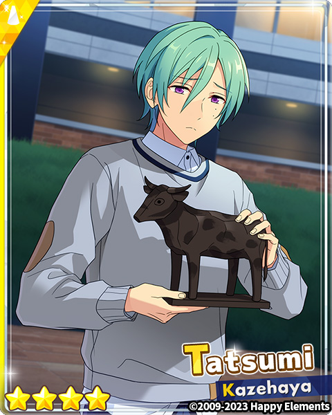 enstarsmusic_EN's tweet photo. 📝Scout! The Legend of Ox-Hour (Part B) starts now!

⏰Time: 03/17 12:00 PM - 03/31 11:59 AM GMT-5

⭐️There is a higher chance to obtain the featured cards in this scout. 

For details, please check the in-game notice!

#EnsembleStarsMusic https://t.co/H8uWuMk5o1