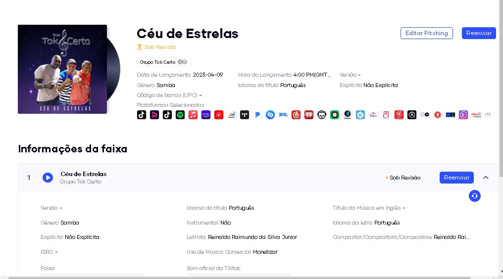 grupotokcerto's tweet photo. Já temos data pro Lançamento do nosso primeiro EP ... Aguardem ...09/04/2023 disponivel em todas plataformas. #Gratidão #GrupoTokCerto #SambaBomSeFazAssim #SemSambaaVidaéTriste https://t.co/HxRO1lZX9A
