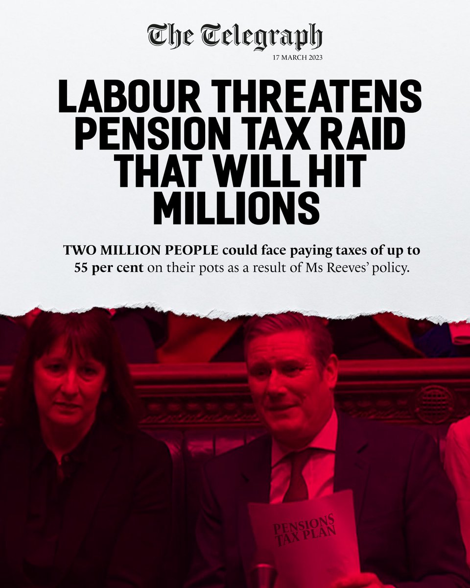 Conservatives's tweet image. 💰 Labour's planned tax raid would hit two million people - including doctors needed to cut waiting lists 👇