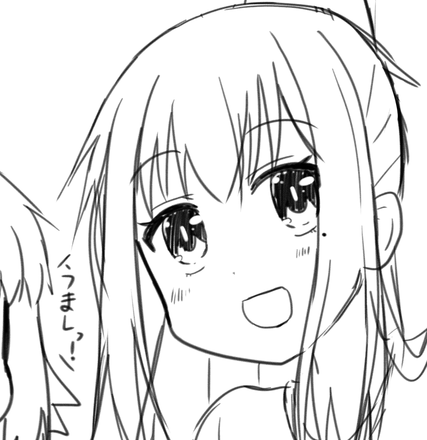 今日の下書き!察している人もいるでしょうが少しの間またシリアス展開なんで\うましっ!/(゜□、゜) 
