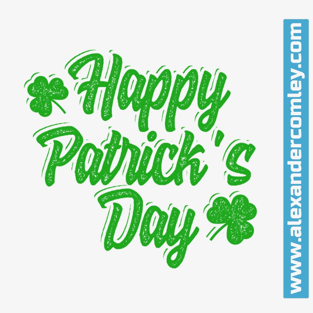 Happy #StPatricksDay !! ☘️ 🍀 

#LaFheilePadraigSonaDuit #StPatrick #StPatricks #today #fun #love #Ireland #Irish #March #UK #alxcltd