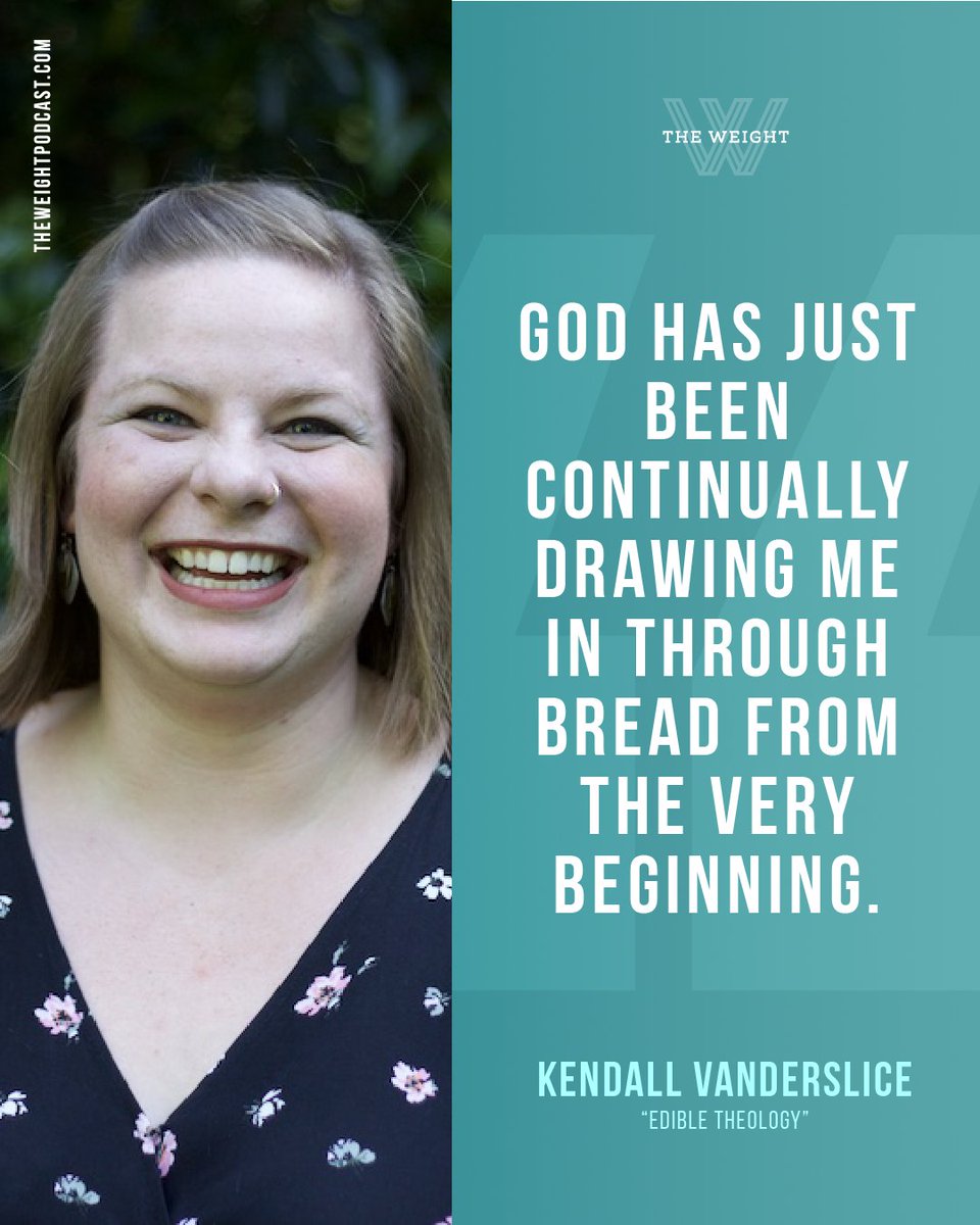From the communion table to the dinner table, breaking bread together is a core part of the faith. 

In our latest episode, @knvslice talks to us about that very thing.

Listen wherever you get podcasts or at theweightpodcast.com

#theweightpod #breakingbread #edibletheology