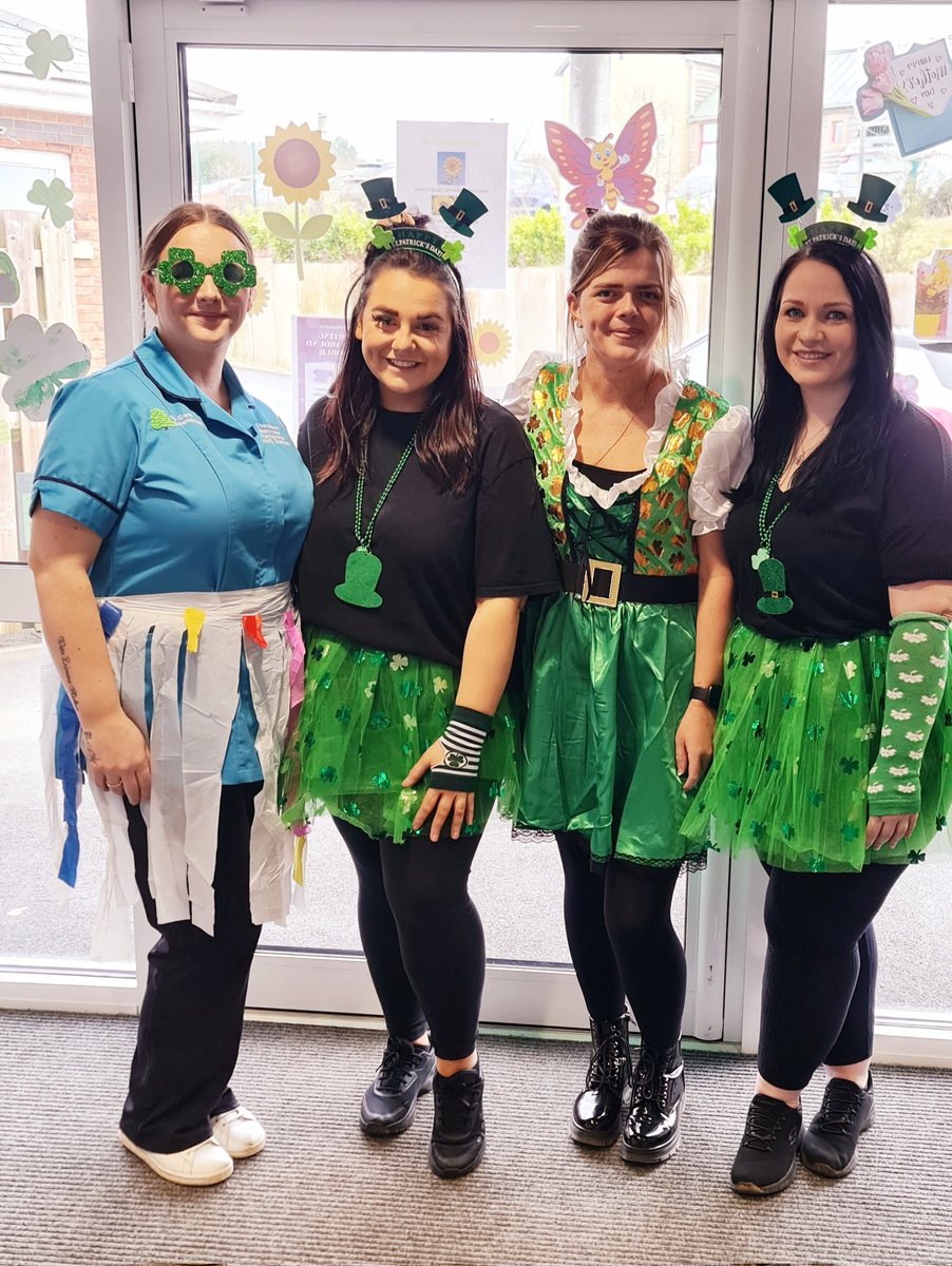 Leah_LDStudent's tweet photo. St Patrick's day in Placement 🍀 
Since I didn't find a pot of gold today, I'll settle for a pot of coffee. 
@GLeighDav #StPatricksDay2023 @usw_flse #StudentLDNurse https://t.co/EH3RDzLFhu