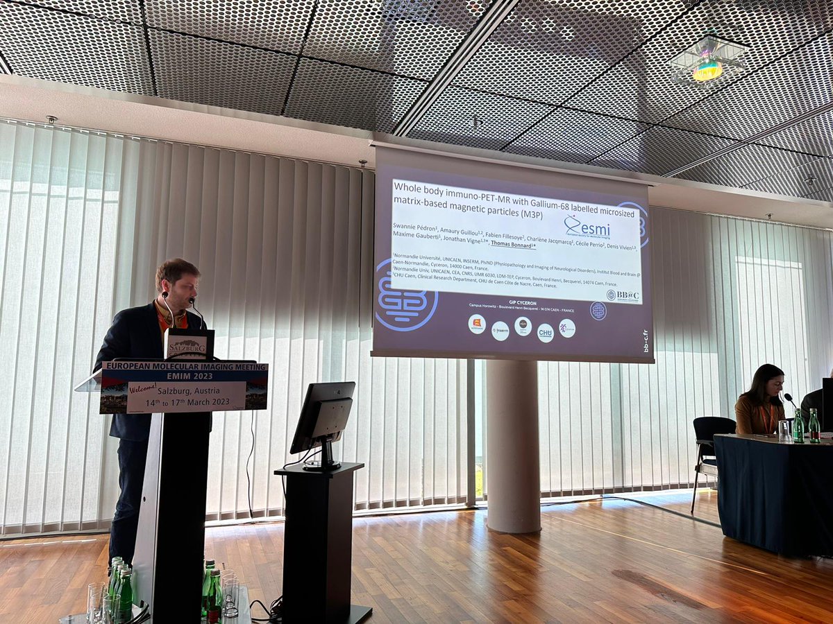 #EMIM2023 Last day ! 
Impressive contributions of <a href="/ViviensLab1/">Vivien's Lab</a> <a href="/BbCaen/">Institut BB@C</a> all along this meeting. ⚫️🧠🫀 
Very proud 👏🏻👏🏻