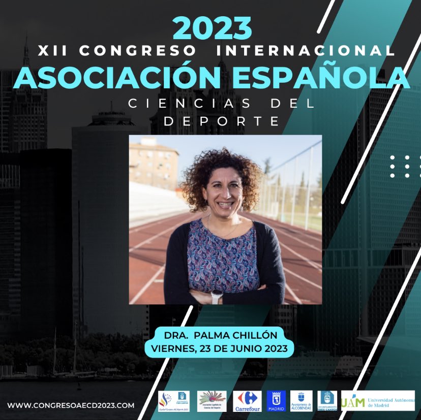 Congresoaecd23's tweet photo. Si eres #profeef esto te interesa, tenemos unos grandes profesionales que estarán con nosotros en el @Congresoaecd23 , te presentamos a @PalmaChillon 
#educacionfisica https://t.co/mOTnSeZngk