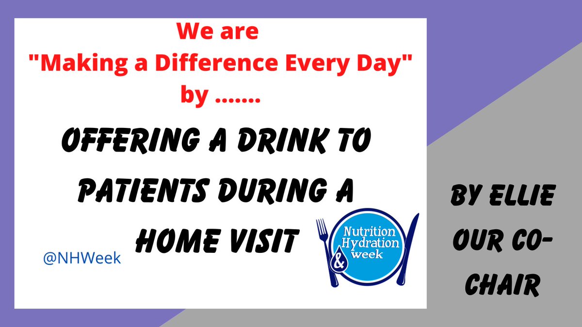 Part of our role is to promote good hydration for our patients, this simple yet impactful gesture can help support these goals <a href="/NHWeek/">N&H Week</a> <a href="/BDAyorkshire/">BDA Yorkshire Branch</a> #nhweek #nhweek23