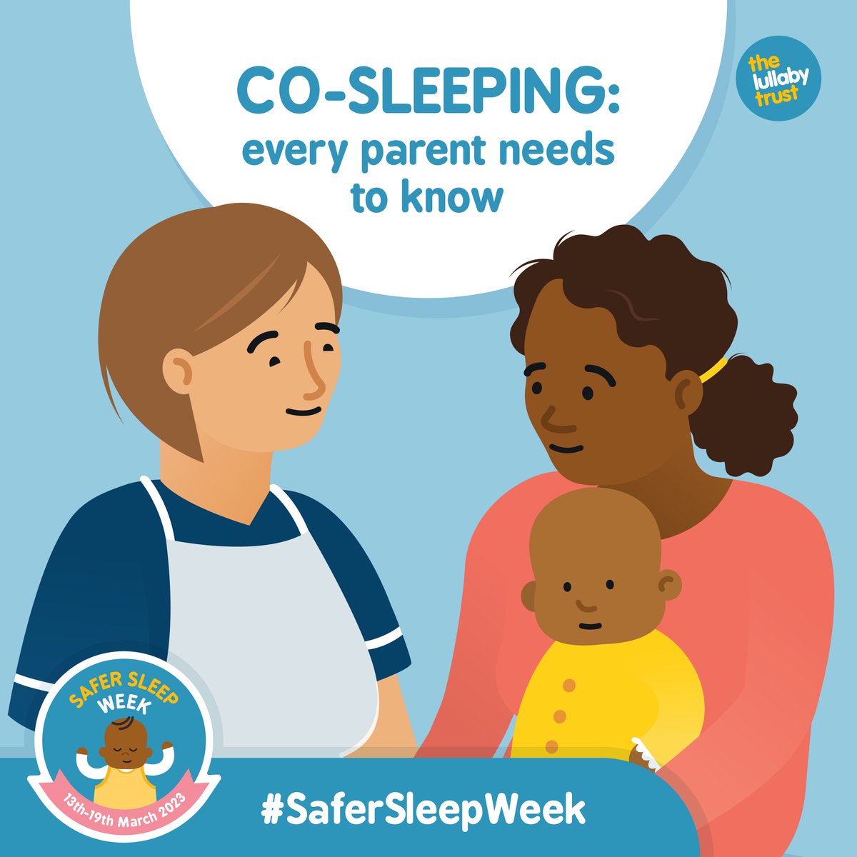 SPrescribing's tweet photo. The theme for this yearโs #SafeSleepWeek is co-sleeping. The @LullabyTrust has a wealth of information available, which you can find here ๐๐ฝhttps://t.co/suf8KNfbPE https://t.co/xqtbsc8wfM