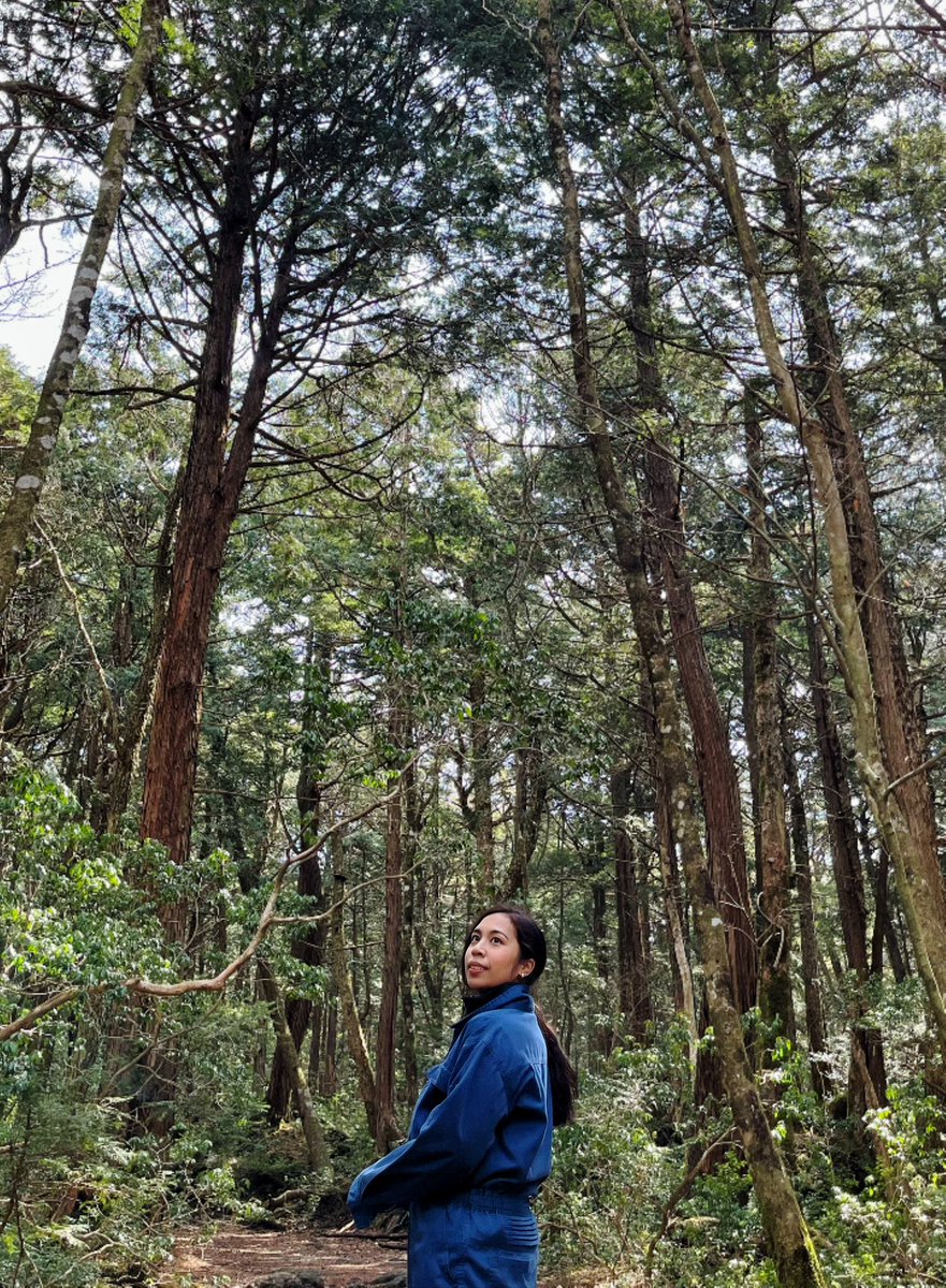 Unawhut's tweet photo. today was hiking in aokigahara and exploring the forest ice caves https://t.co/svLkAQMCuf