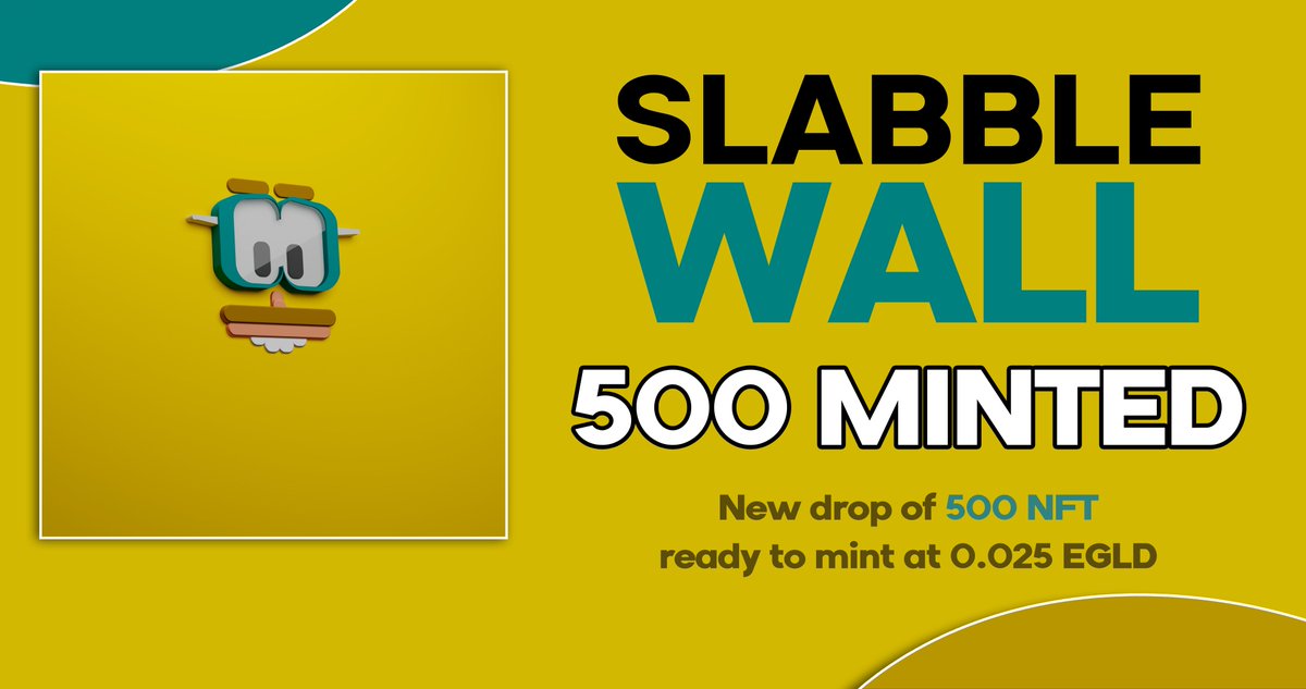 Slabble ⚡ WL OPEN tweet media