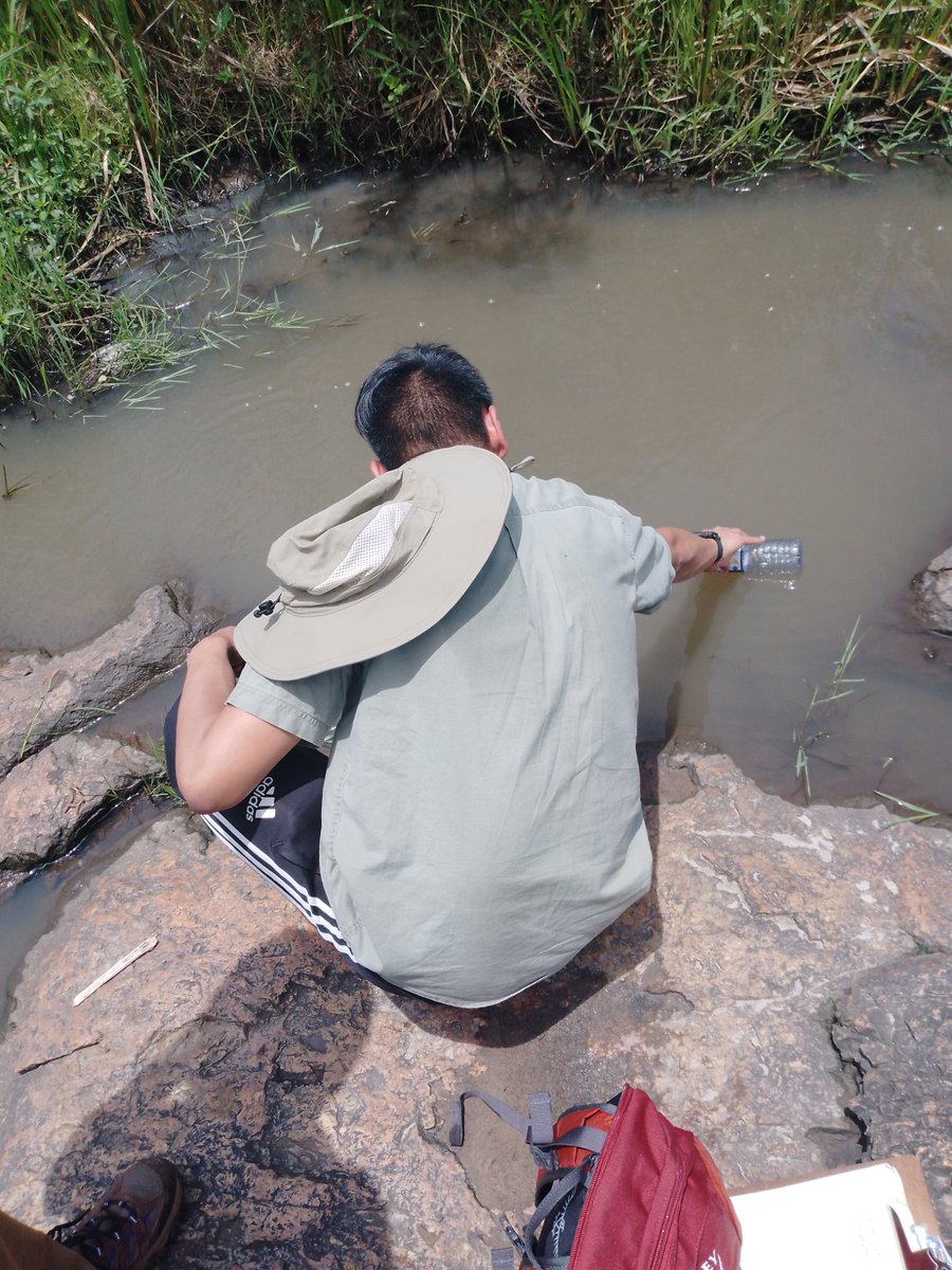UnitedWidows's tweet photo. Testing the quality of water people of Bubago currently use. https://t.co/FdM5RfZUP9