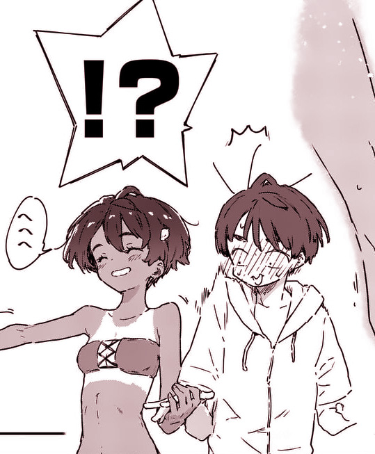 負けヒロインが多すぎる!@comic
マンガワンで最新話更新されてます。
単行本一巻も発売中です!
海回その2。
#負けヒロインが多すぎる@comic
#マンガワン