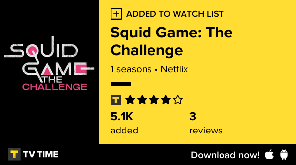 DrimSK's tweet photo. I've just started following Squid Game: The Challenge https://t.co/1FecLspDW7 #tvtime https://t.co/mSqQhcmlmu