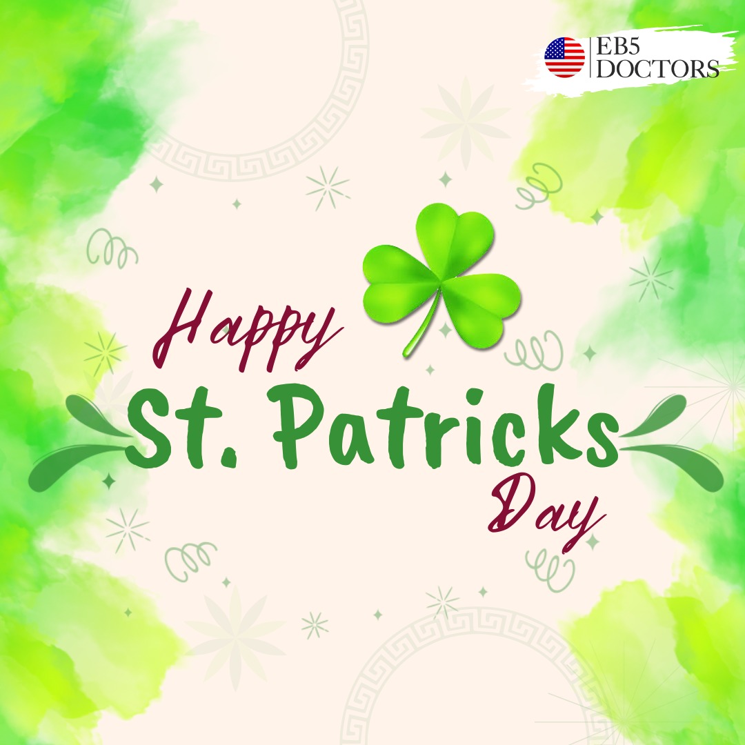 EB5Doctors's tweet photo. EB5 Doctors Wish a happy Saint Patrick's Day to you and your loved ones.

#happysaintpatricksday  #saintpatricksday2023 #saintpatricks #eb5doctors 
#eb5doctorsgroup https://t.co/YZovBfVW3e