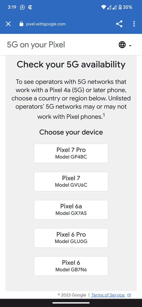 techarenaofcl's tweet photo. Google has added India and the list of Pixel Devices that will support #JioTrue5G &amp; #Airtel5G, So for people who want to buy Pixel devices launched before the Pixel 6, Know that 5G won't work for you. Only the devices listed in this will support 5G.
#MarchFeatureDrop #TeamPixel https://t.co/uO4Odb0xxj