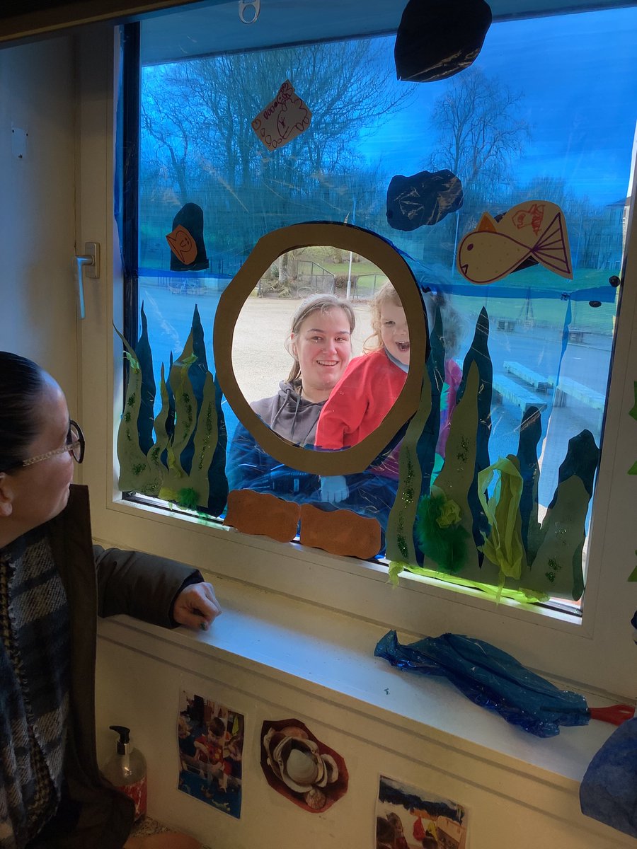 ‘Looking through the window hole and we seen our friends’! 
What will you see beyond the peep hole?
