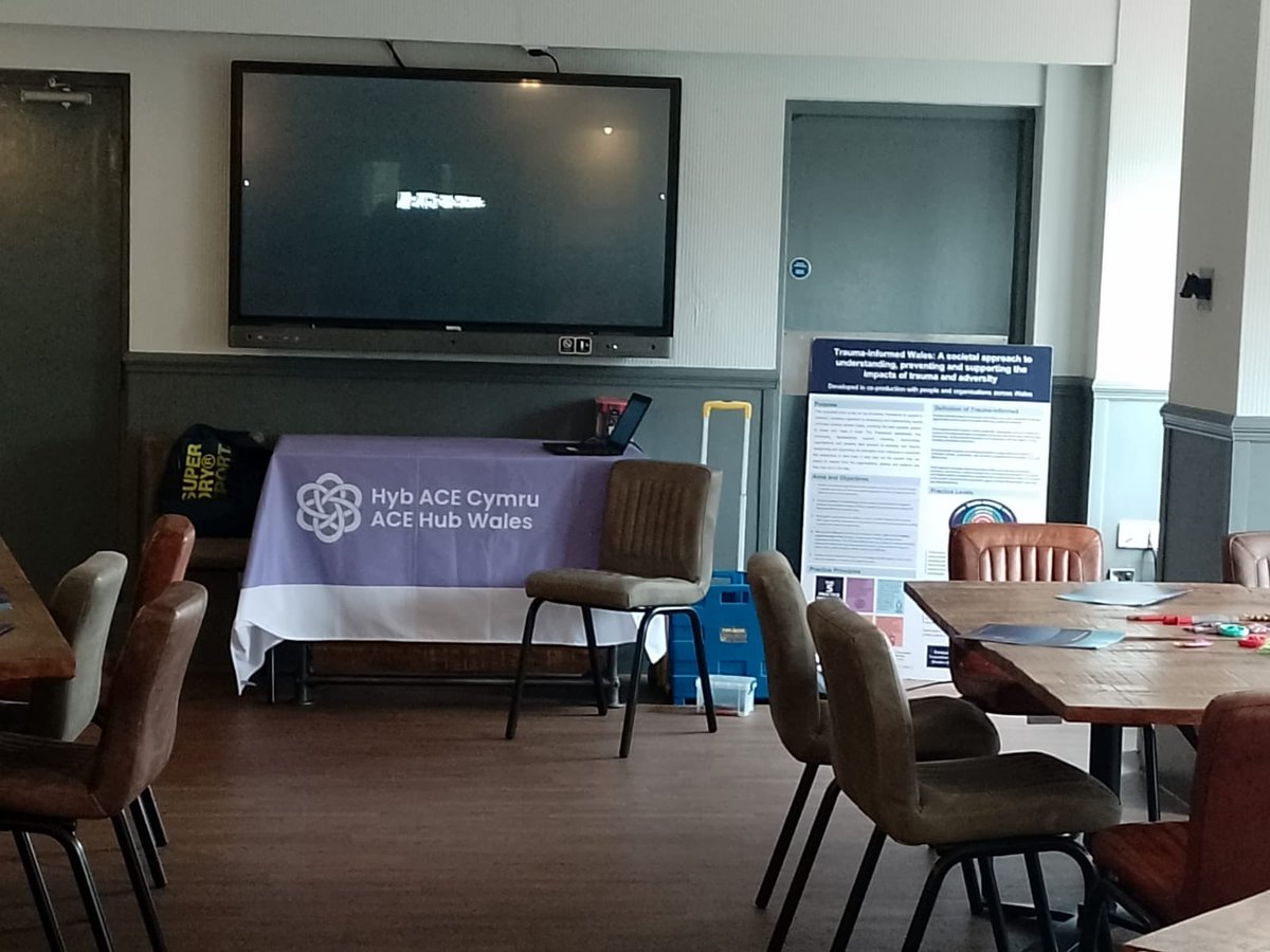 acehubwales's tweet photo. Today we are at @ColegSirGar where we have our next interactive Roadshow planned to engage FE sector staff in the TrACE approach and thinking about what success looks like for a Trauma and ACE informed FE Sector. https://t.co/h5kRhU45fv