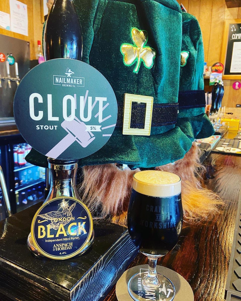 AnvilArmsDarton's tweet photo. ☘️ 𝗦𝗧 𝗣𝗔𝗧𝗥𝗜𝗖𝗞'𝗦 𝗗𝗔𝗬 ☘️

It’s almost time for some of the black stuff 🖤😋 

Our bearded leprechaun 🤪 has escaped to sunny Benidorm but the rest of #𝗧𝗘𝗔𝗠𝗔𝗡𝗩𝗜𝗟 will be ready from 3pm 🍻💃 https://t.co/y0sWfF0J8g