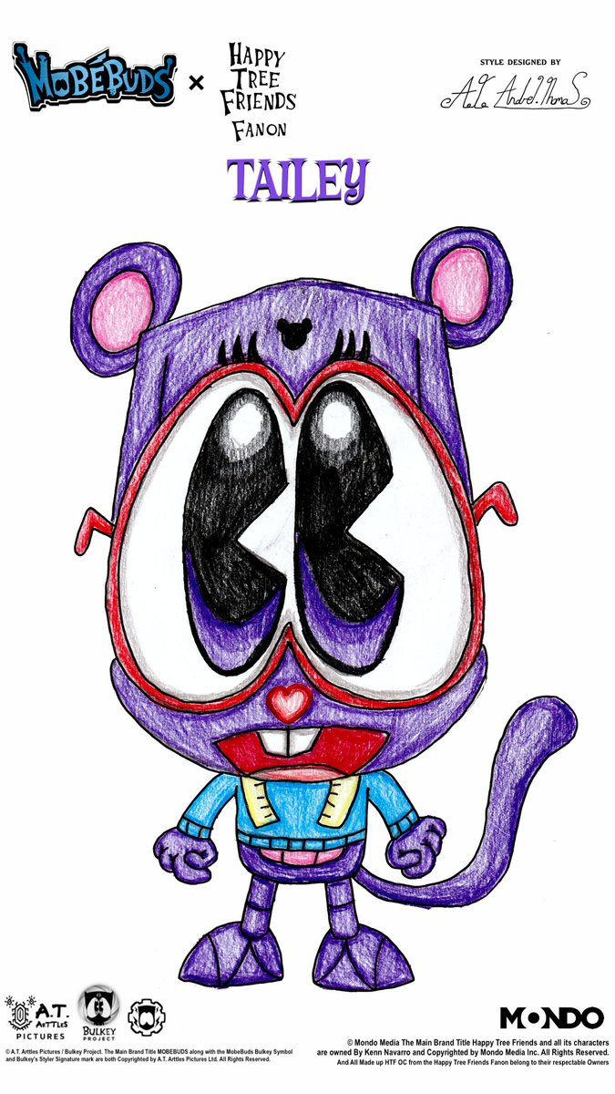 ATAndreiThomas's tweet photo. #HTF2023​ #HTF​ #HappyTreeFriends2023 #HappyTreeFriends​ #Mobebuds​ #ATAndreiThomas​ #Drawing​ #Speedart #Speeddrawing #MobebudsxHappyTreeFriends​ #htfoc #htffan #HTFTailey #Tailey

Here is the Finishing picture of HTF Fanon: Tailey in Mobebuds Style https://t.co/Bh16stZd1N
