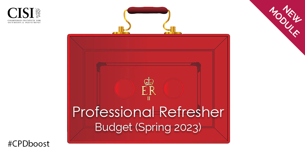 CISI's tweet photo. Take our elearning module and examine the key details and potential ramifications of the Spring Budget 2023: https://t.co/IjLCJE0sFM
#CPDboost #budget https://t.co/98ZB3LeBKS