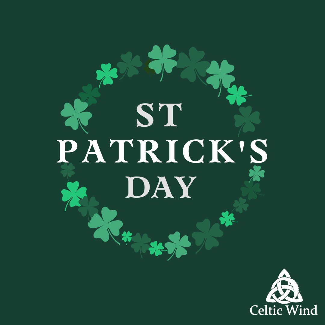 CelticWind_IRE's tweet photo. Happy St Patrick's Day from the whole team at Celtic Wind.☘️💚 https://t.co/cBmq7jr6TH