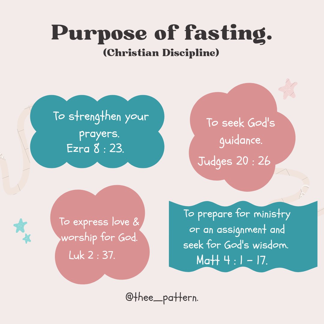 thee_pattern's tweet photo. You find yourself relying on God more fully for strength when you fast. Fasting and prayer can help us hear God more clearly. 

Happy Friday tweetfam❤️❤‍🔥🌸

#jesusmovement #theepath #loveGod #grace https://t.co/5zyXRVk3S0