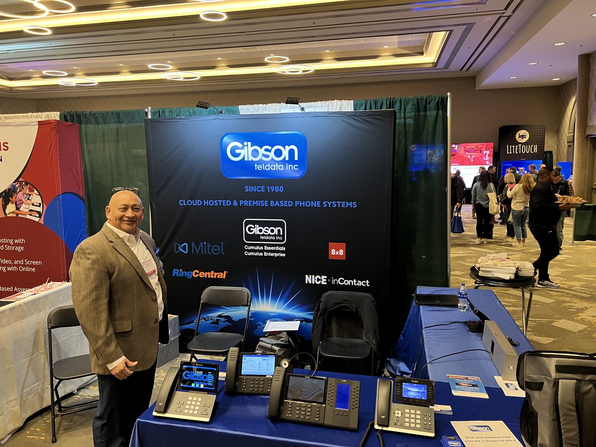 Are you interested in discovering the latest in school communication technology? It's not too late! Stop by booth 603 and chat with our friendly Gibson Teldata team! 

bgibson.com 

#GibsonTeldata #KySTE2023 #SchoolCommunicationTech