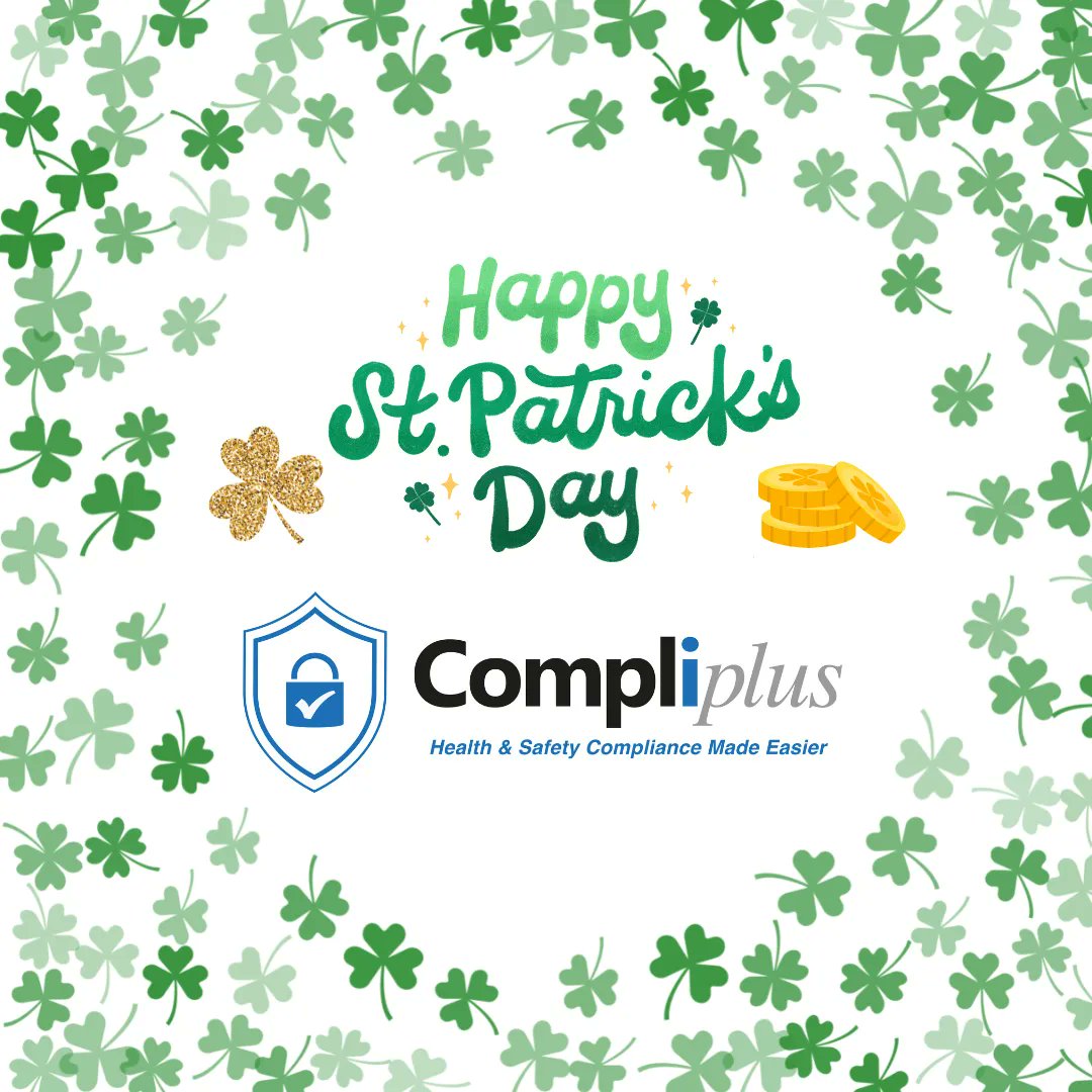 compliplus's tweet photo. Wishing everyone a happy and safe St.Patricks Day from all here at Compliplus https://t.co/FdReChmSBK