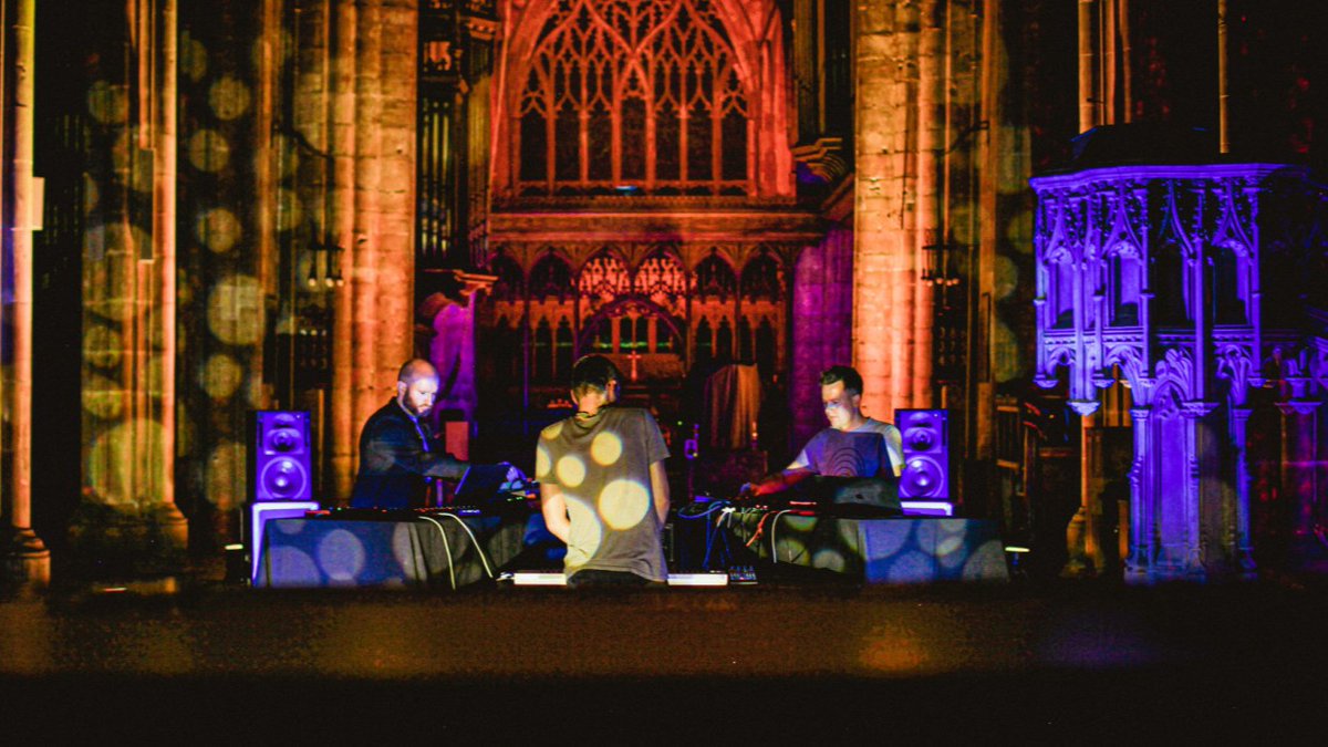 VisitHull's tweet photo. The Awakening 2023 @FreedomFestHull
Friday 17 March
Hull Minster
6pm, 7pm, 8pm, 9pm
@nightports present an immersive ambient electronic music experience celebrating the beautiful sounds and acoustics of @HullMinster. 
#MustBeHull https://t.co/bnimWYLOL5