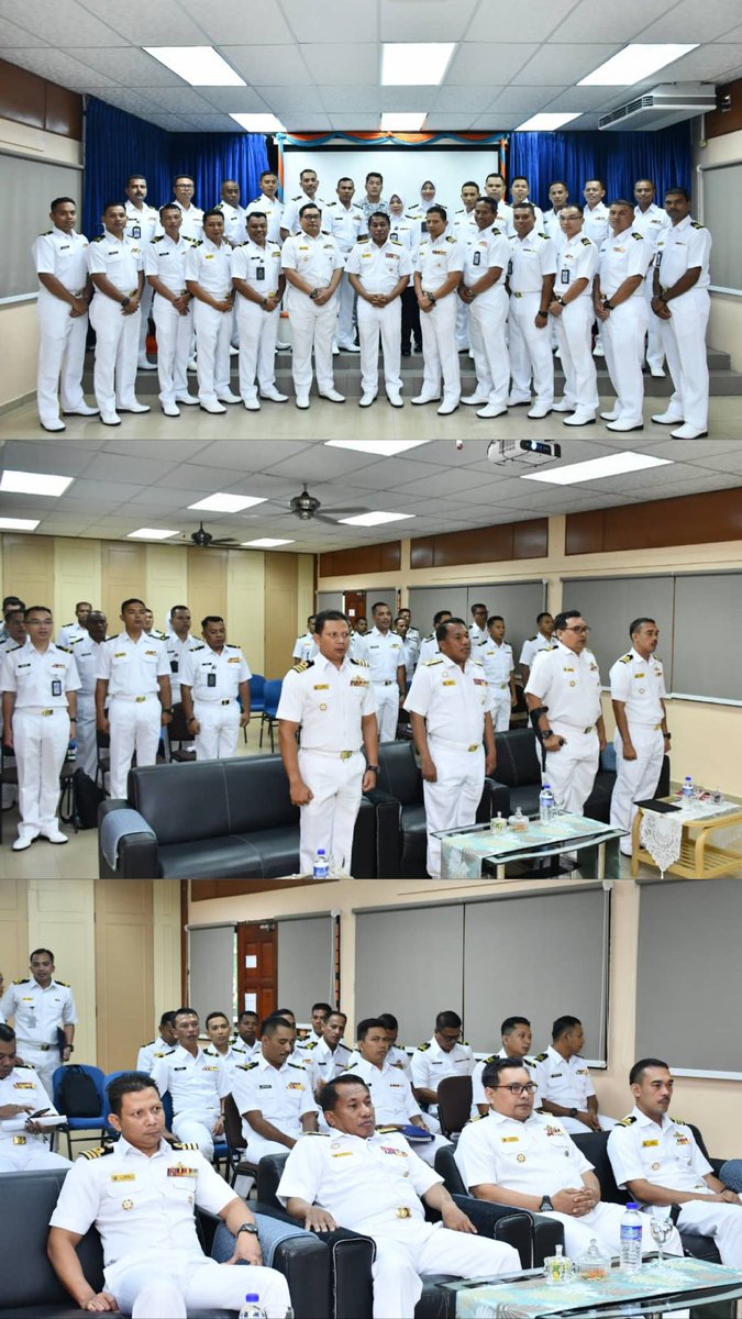 PK_TLDM's tweet photo. “True leaders don’t create followers. They create more leaders.”
Majlis Penutup Kursus Kepemimpinan Pegawai Waran Siri 3/23 telah disempurnakan oleh YBhg Panglima Pendidikan dan Latihan TLDM.
#KepimpinanBerintegriti
#LeadershipCenter https://t.co/X3xKAcsnIK