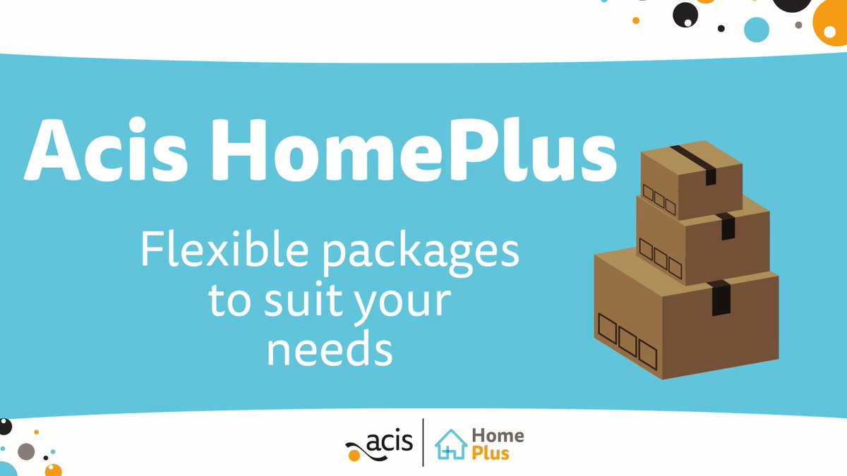 As well as providing one-off products and services, we also offer a range of affordable bundled services to suit your needs. 

Our packages are there for you when you need them. The power is in your hands. 

Find out more about our packages here: acisgroup.co.uk/homeplus/our-p…