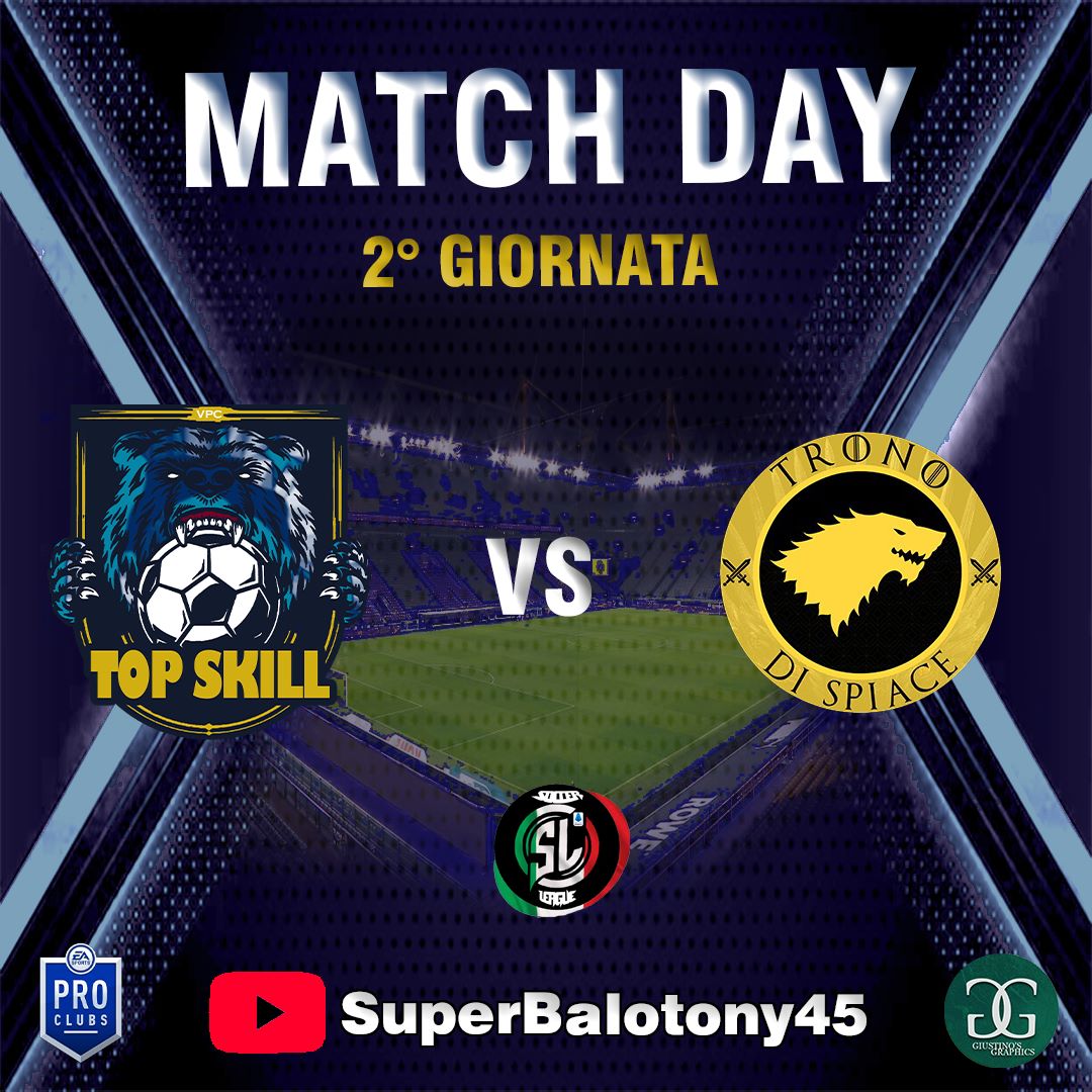 💙🤍💛FULL TIME 💙🤍💛

🏆 #SOCCERLEAGUE-A 🇮🇹
🗓 2ª GIORNATA
🆚 <a href="/TSpiace/">Trono Di Spiace</a> 
6️⃣➖2️⃣ ✅
⚽ @SuperBalotony45 2️⃣
⚽ <a href="/RikiCaruu/">RikiCaru</a>
⚽ <a href="/AleBroti/">Alessandro Brotini</a>
⚽ <a href="/GiacaloneDanil1/">xDaniJr_4</a>
⚽ <a href="/Luscious_taurus/">luscious_taurus</a>
👟 <a href="/AleBroti/">Alessandro Brotini</a> 
👟 <a href="/RikiCaruu/">RikiCaru</a> 2️⃣
👟 <a href="/AleBroti/">Alessandro Brotini</a> 
👟 #NotRoss