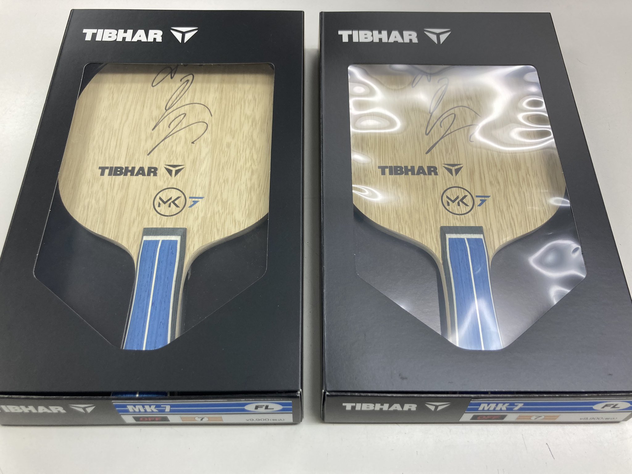 4年保証』 【限定品】TIBHAR『MKカーボン-FL(松平 健太選手サイン入り