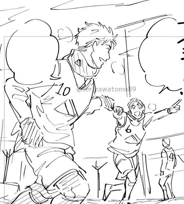 特典をモリモリ描いています⚽️
サッカー漫画ではありませんのでご安心ください。 