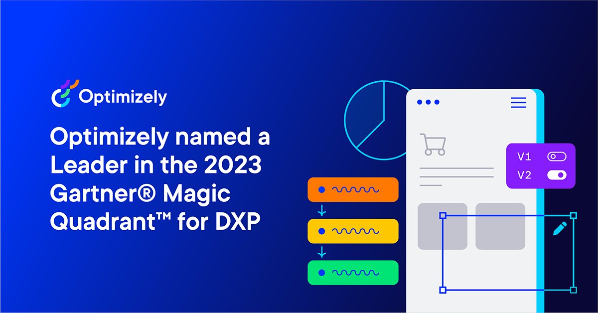 Netcel (@netcel) on Twitter photo The rise continues! We are delighted that our Partner <a href="/Optimizely/">Optimizely</a> has again been confirmed as a Leader in the 2023 Gartner Magic Quadrant ™ for Digital Experience Platforms, for the fourth consecutive year! Download the report to learn why: optimizely.com/insights/gartn…
#dxp #digital The rise continues! We are delighted that our Partner <a href="/Optimizely/">Optimizely</a> has again been confirmed as a Leader in the 2023 Gartner Magic Quadrant ™ for Digital Experience Platforms, for the fourth consecutive year! Download the report to learn why: optimizely.com/insights/gartn…
#dxp #digital
