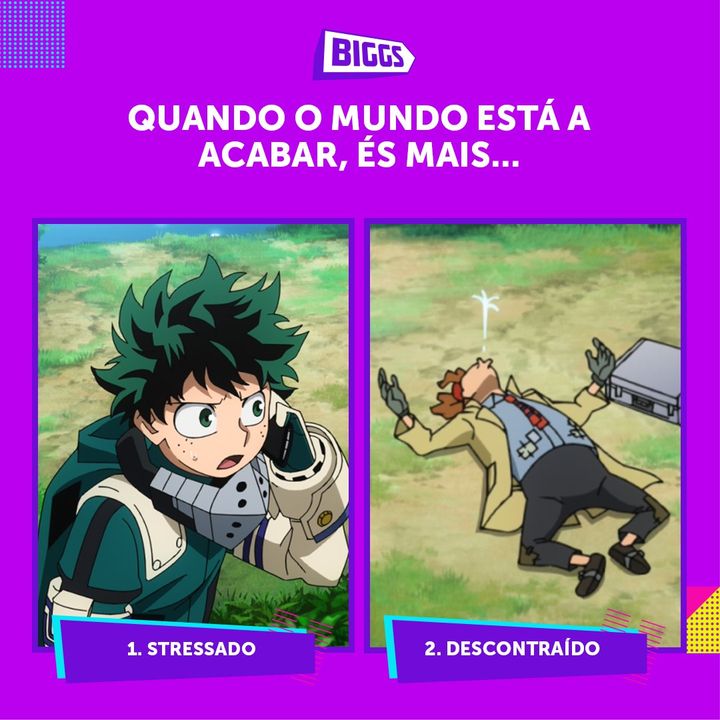 My Hero Academia tem nova temporada no Biggs