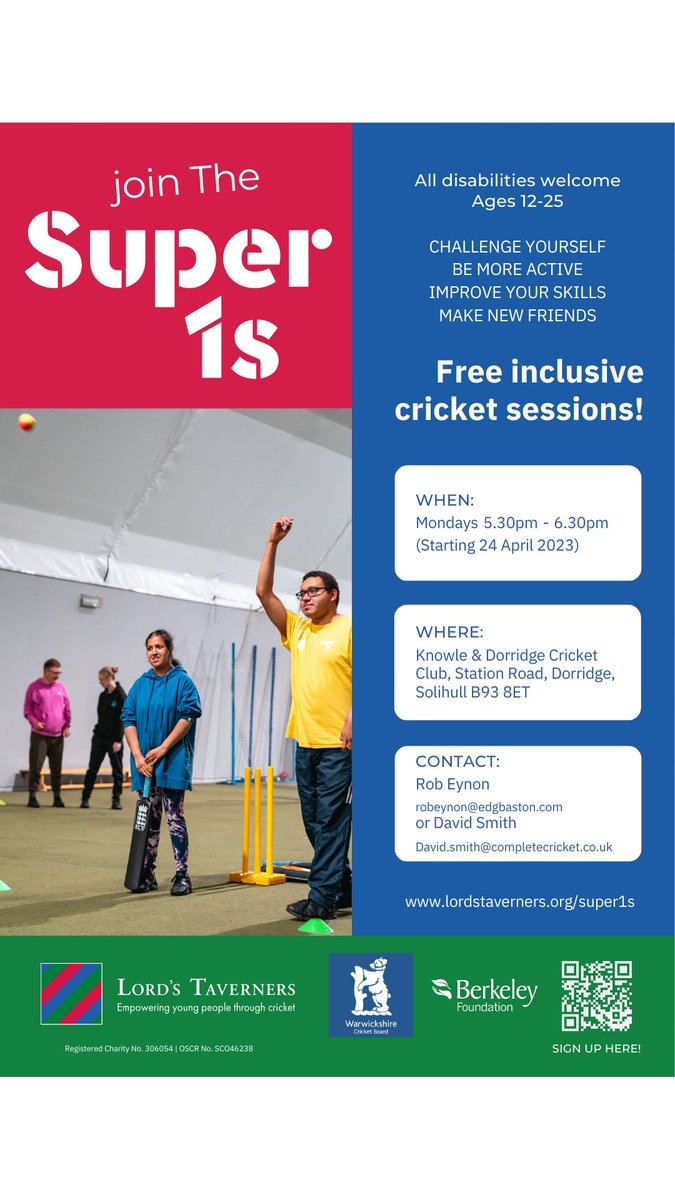 Warwickshire Accessibility Cricket tweet media