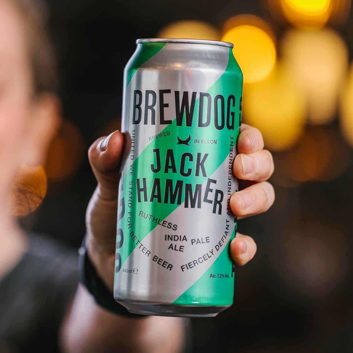 Jack. Is. Back. 

We took our 7.2% West Coast IPA, and double dry hopped it. Ruthlessly bitter, it leaves nothing behind, with upfront pithy grapefruit and in your face tart citrus.

Straight out of tank to can within 24 hours. It’s fresh out the door.

bit.ly/jackhammer-fre…