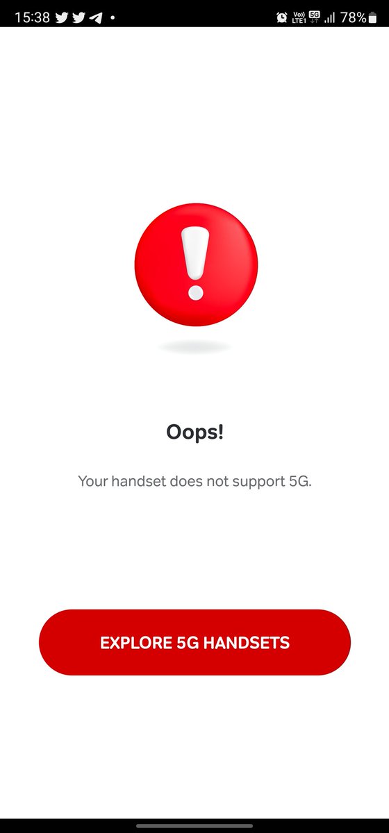 mukspro's tweet photo. @ishanagarwal24 Not able to claim it on the airtel app coz apparently my S23 Ultra does not support 5g  🤦 https://t.co/Dn7YrxNLop