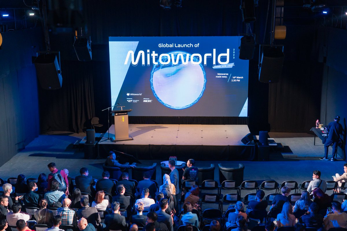Mitoworld_io's tweet image. Thank you to all for being a part of the Global Launch of Mitoworld and making the event a success!!
#mitoworld #mitoworldlaunch