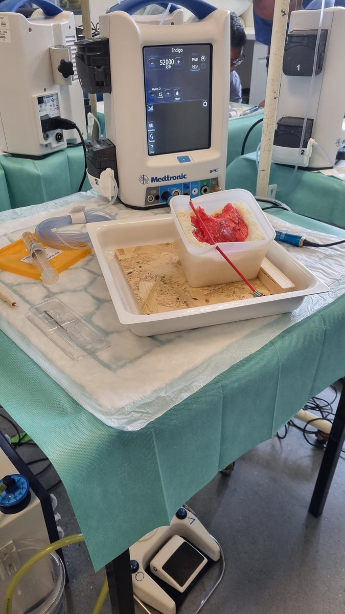 cazandal's tweet photo. Ooo exciting...today is our first Temporal Bone Training Day here @CHFTNHS early start to get all the kit set up. #SimulationRocks @ChftmedicalE #SimTechsRock @Medtronic https://t.co/F1oRRI0xY7