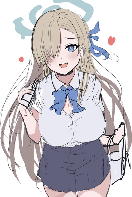 #ブルアカしこしこ描いてます 