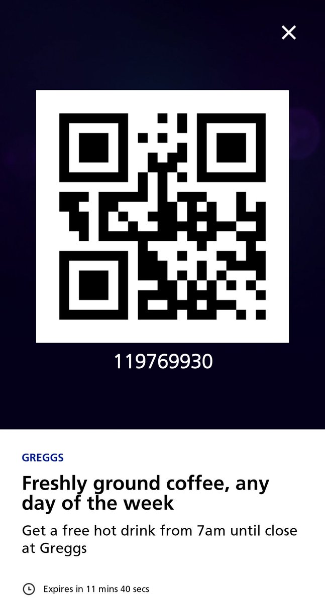 Rich_W_E's tweet photo. . @O2 I've just had to pay £2.85 in @GreggsOfficial for my coffee because the system is down apparently and I couldn't use my QR code. I presume you're just going to refund me this money back to my account? https://t.co/rtI3hO0QHo
