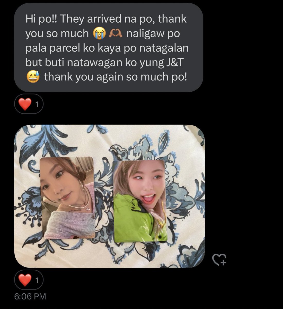 wheejicart's tweet photo. #wheejicartfeedbacks 🫶🏼 https://t.co/8oyp25dCco