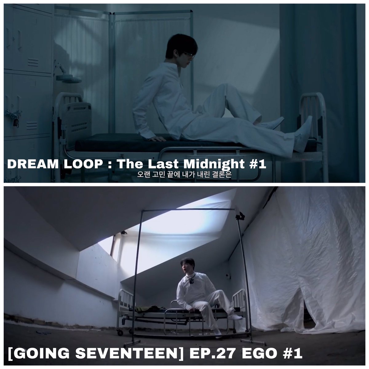 junranghae_hui's tweet photo. I will not let getting SM &amp; their staffs away that easily. How can they plagarised a whole ep?The setup, the outfit &amp; the story except the plot everything is so similar. This content named EGO belongs to GoSe staffs &amp; seventeen. https://t.co/10aU38aoxe
