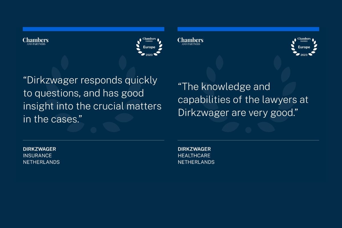 Dirkzwager met twee secties gerankt in Chambers Europe 2023! Wij danken onze #cliënten en peers voor hun steun en vertrouwen en feliciteren onze #advocaten van harte! dirkzwager.nl/over-dirkzwage…