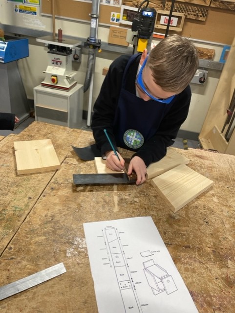 STEM week continues in the Technical Department. Nearly all innovations in science, technology, engineering and maths are built on connections between people; two (or more) heads are better than one, after all! Working in teams to build a bird house <a href="/stbenedictsren/">St Benedict's High School</a> #STEMBen