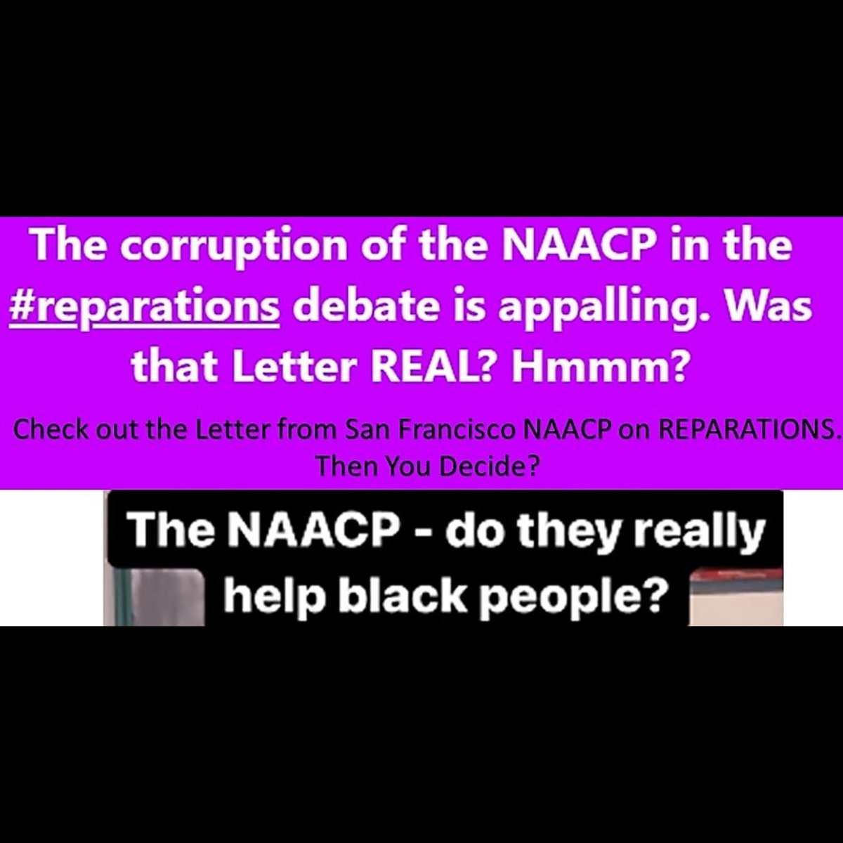 Go Read the Letter. You Decide.
▶ The Hard Talk with Jakim SHOW!
#Thehardtalkwithjakimshow | #therealjakim | #delawareinfonow #naacp #reparations #debtowed #B1 #payouts #negromanagers #overseers #sameoldtwostep #Betrayers
#silencewillnotsaveyou #wontblackdown #keepitmoving