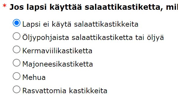 PiiaBartos's tweet photo. Kuka käyttää mehua salaattikastikkeena?
#kubico #terveyskysely #mehu #salaatti https://t.co/FQby3M0JtH