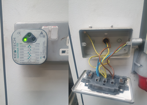 DutyHolderGuide's tweet photo. Fridays Find is in reverse! ◀️
One of our inspectors was completing testing for a client which externally appeared satisfactory, upon further inspection, had been wired with reverse polarity.
Read More - https://t.co/4HBKQvHmbt
#ElectricalSafety #Compliance #FridaysFind https://t.co/X8ofgmko5n