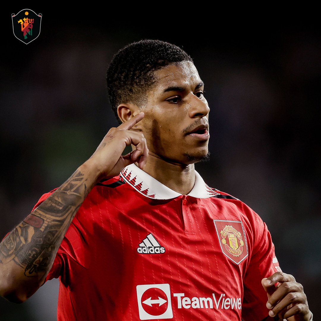 MUSCSriLanka's tweet photo. Youngest player to score 25 goals in major European competitions for Manchester United. 

Youngest English player to score 25 goals in major European competitions. 

What a season @MarcusRashford is having! 

#MUSCSL #Rashford https://t.co/MskAT9Qk6l